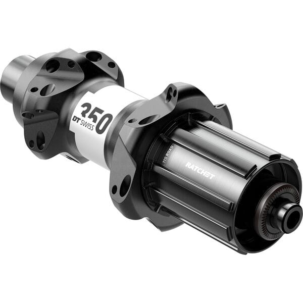 DT Swiss 350 Straight Pull rear 130 mm Q/R, Shimano Road, 24 hole, black