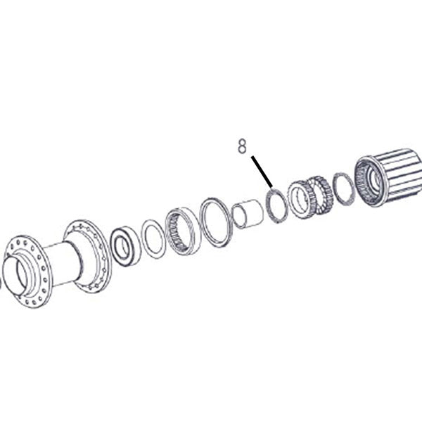 DT Swiss Conical spring for star ratchet systems, Pre | Power2CycleEXP 180, 240, 350 and Ratchet LN 370