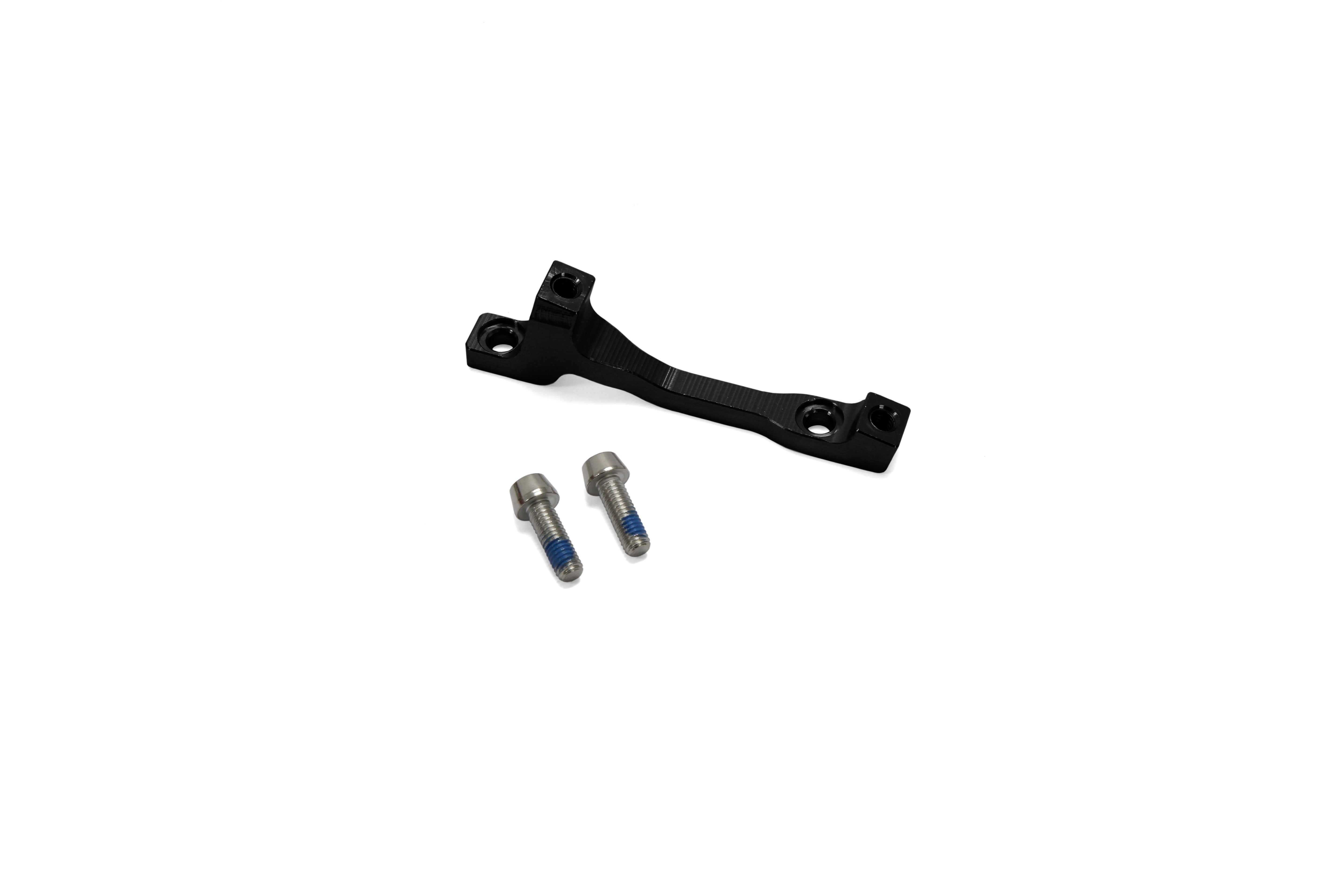 Hope Post Mount Brake Adapter - P-Post 200 to 220 - Black
