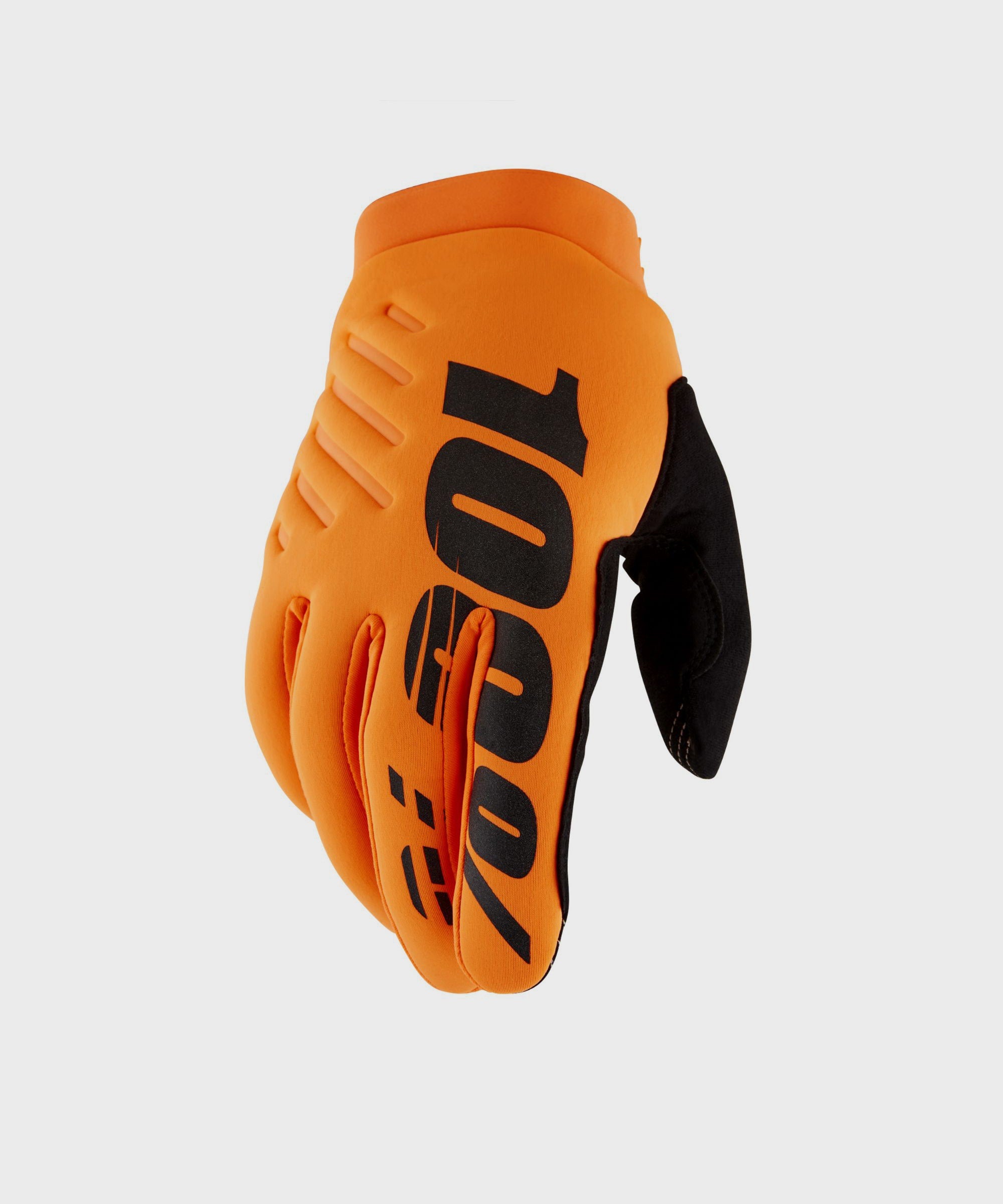 100% Brisker Cold Weather Glove Fluo Orange XXL