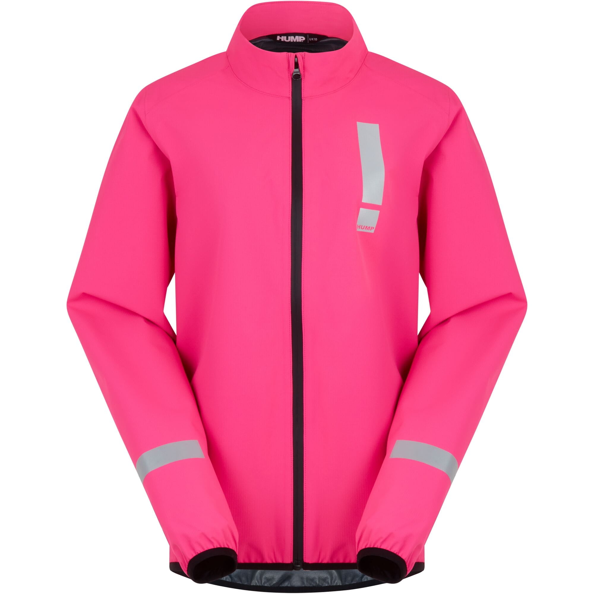 HUMP HUMP Women's Reflect Waterproof Jacket  | Power2Cycle Hi | Power2CycleViz Pink  | Power2Cycle Size 10