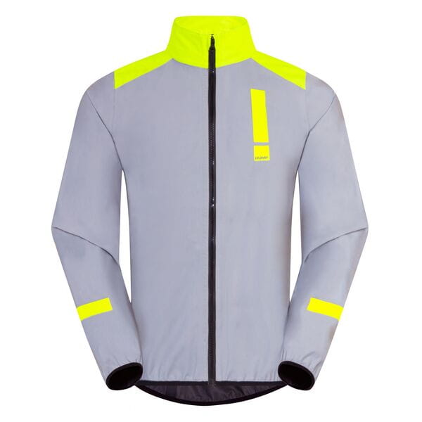 HUMP Men's Ultra Reflect Waterproof Jacket  | Power2Cycle Reflect / Hi | Power2CycleViz YW  | Power2Cycle