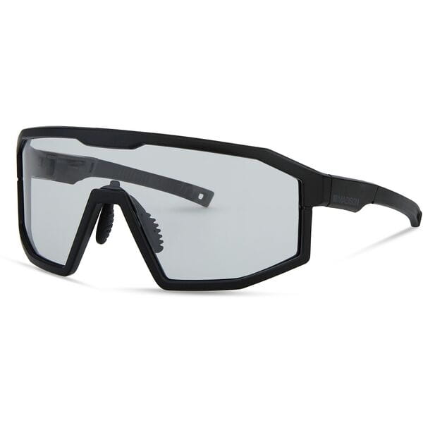 Madison Eyewear Enigma Matt Black Sunglasses  | Power2Cycle Clear Lens