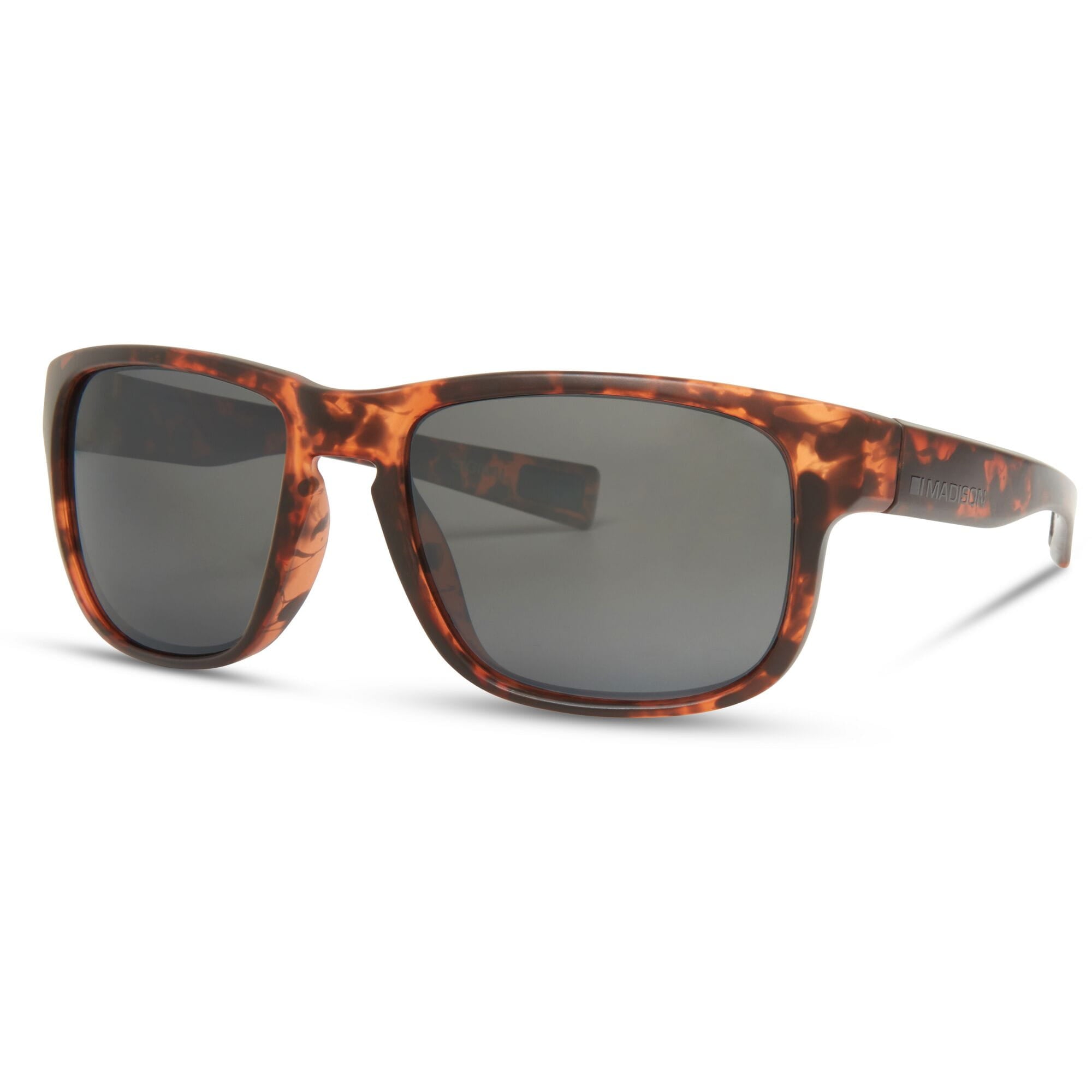 Madison Eyewear Signal Dark Tortoise Shell Sunglasses  | Power2Cycle Black Mirror Lens