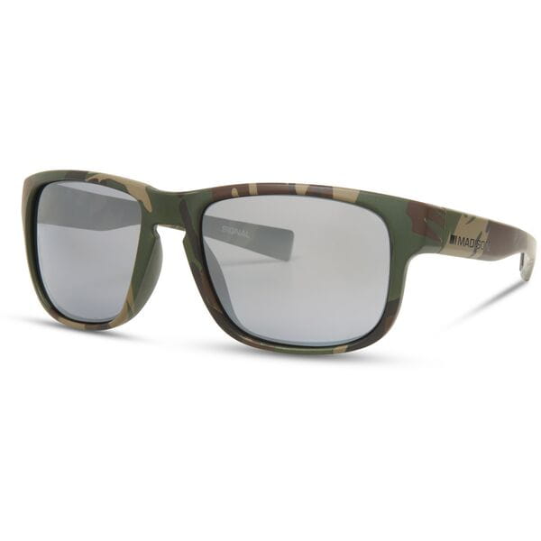 Madison Eyewear Signal Camo Sunglasses | Power2Cycle 3 Polarised Lens Pack | Power2CycleSilver Mirror/Bronze Mirror/Yellow