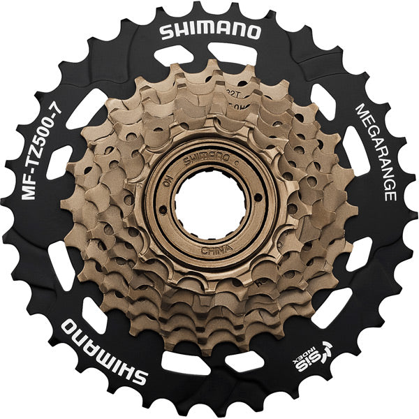 Shimano Tourney / TY TZ500 7 | Power2Cyclespeed multiple freewheel, 14 | Power2Cycle34 tooth