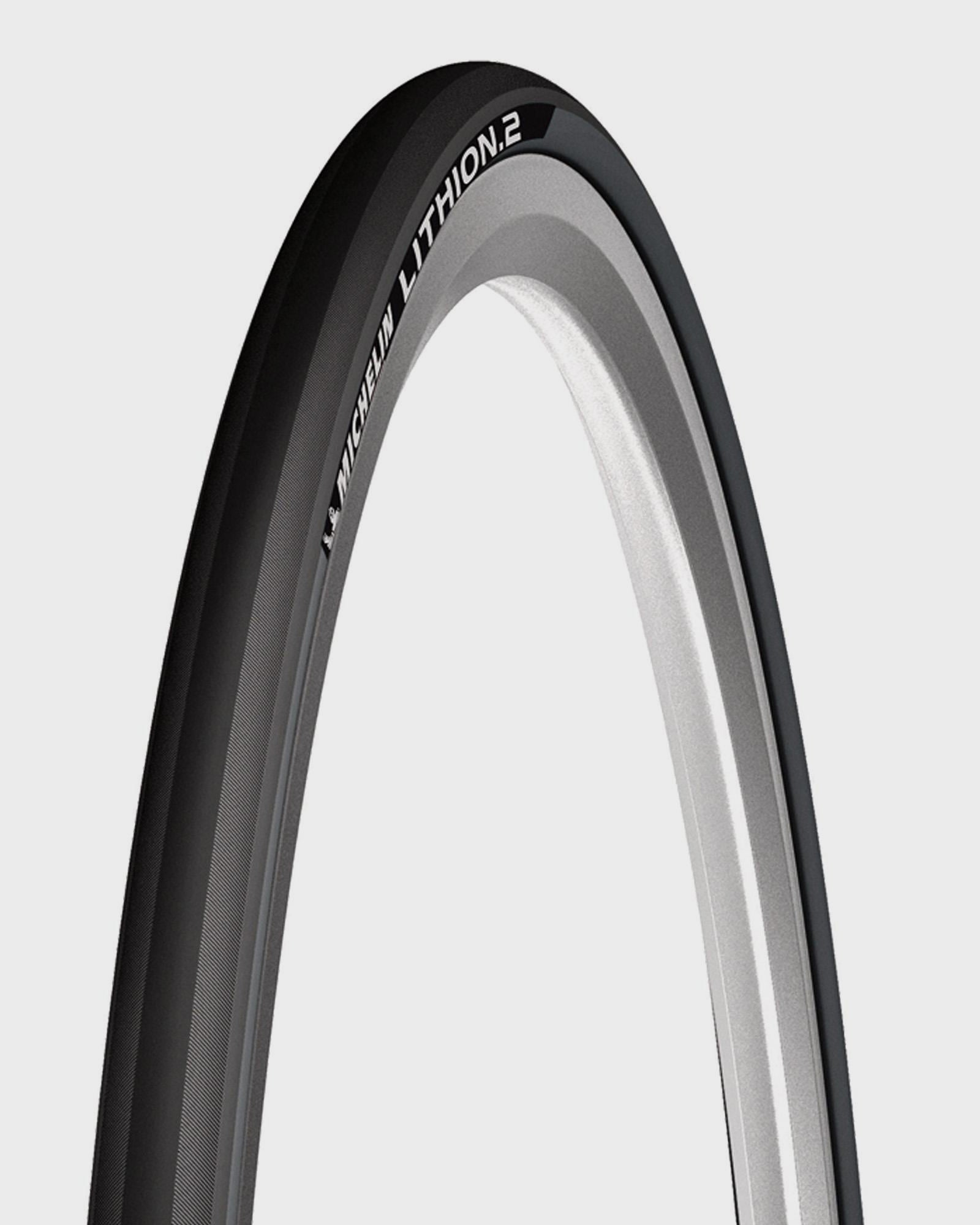 Michelin Lithion 2 Tyre 700x25C Dark Grey (25 | Power2Cycle622)