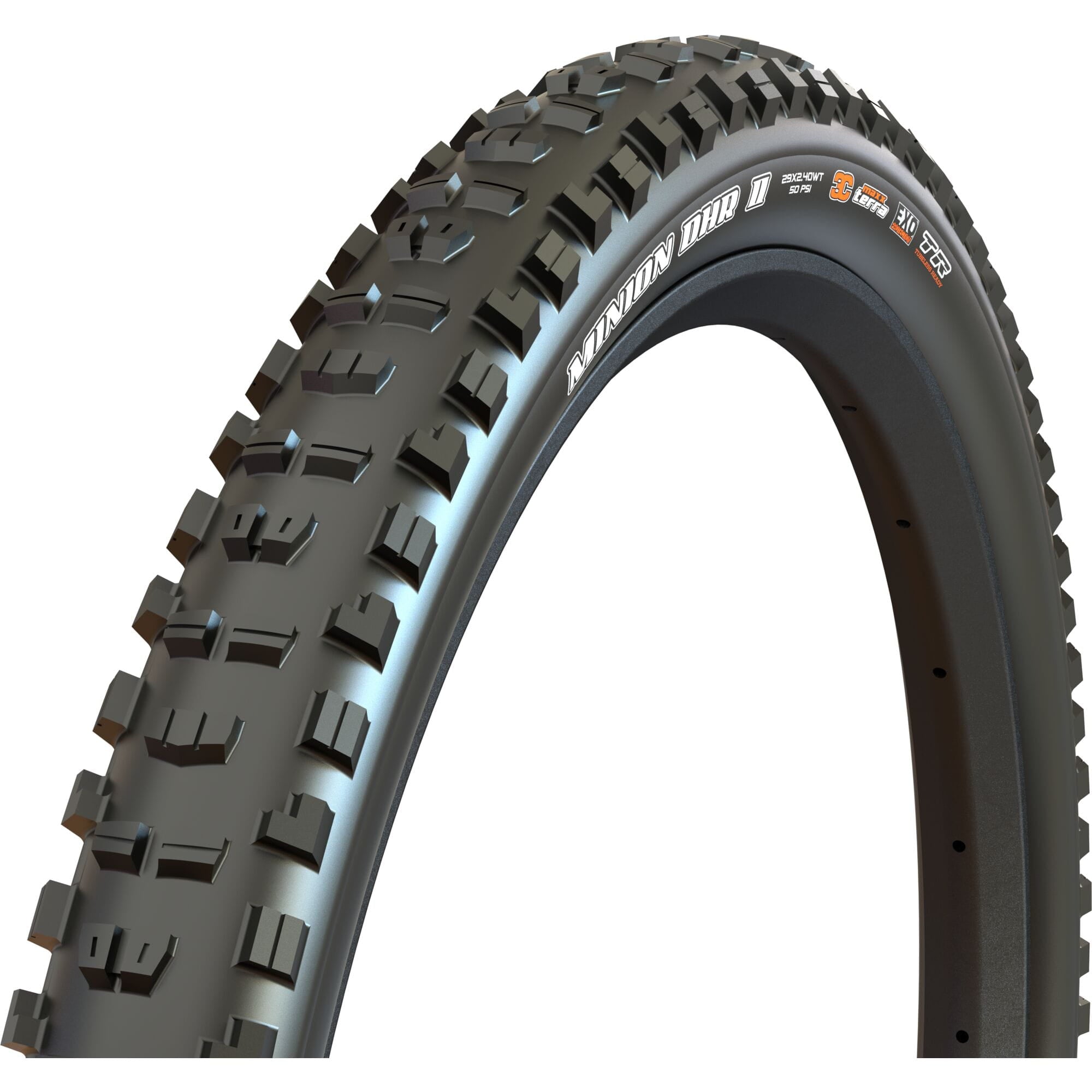 Maxxis Minion DHR II 29x2.40 WT 60 TPI Folding 3C MaxxGrip EXO+ Tubeless Tyre