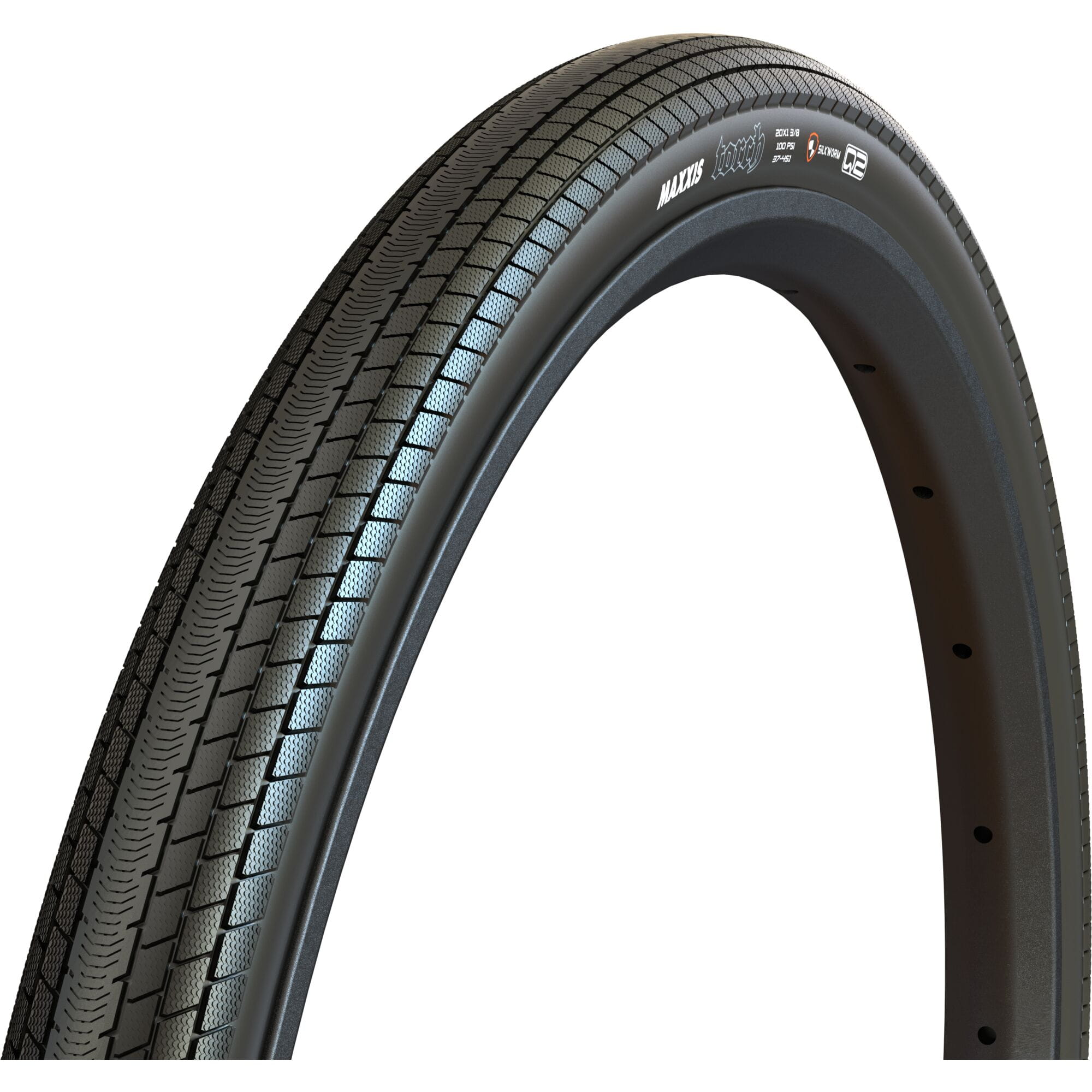 Maxxis Torch 20 x 1 1 8 60 TPI Wire Dual Compound Silkworm Tyre