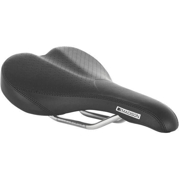 Madison Saddles Flux Classic Saddle Black  | Power2Cycle