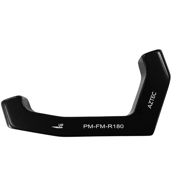 Aztec Adapter for post type calliper to flatmount frame, 180 mm rotor
