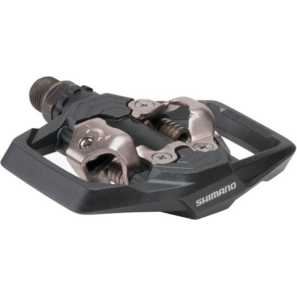Shimano ME700 SPD pedals, black