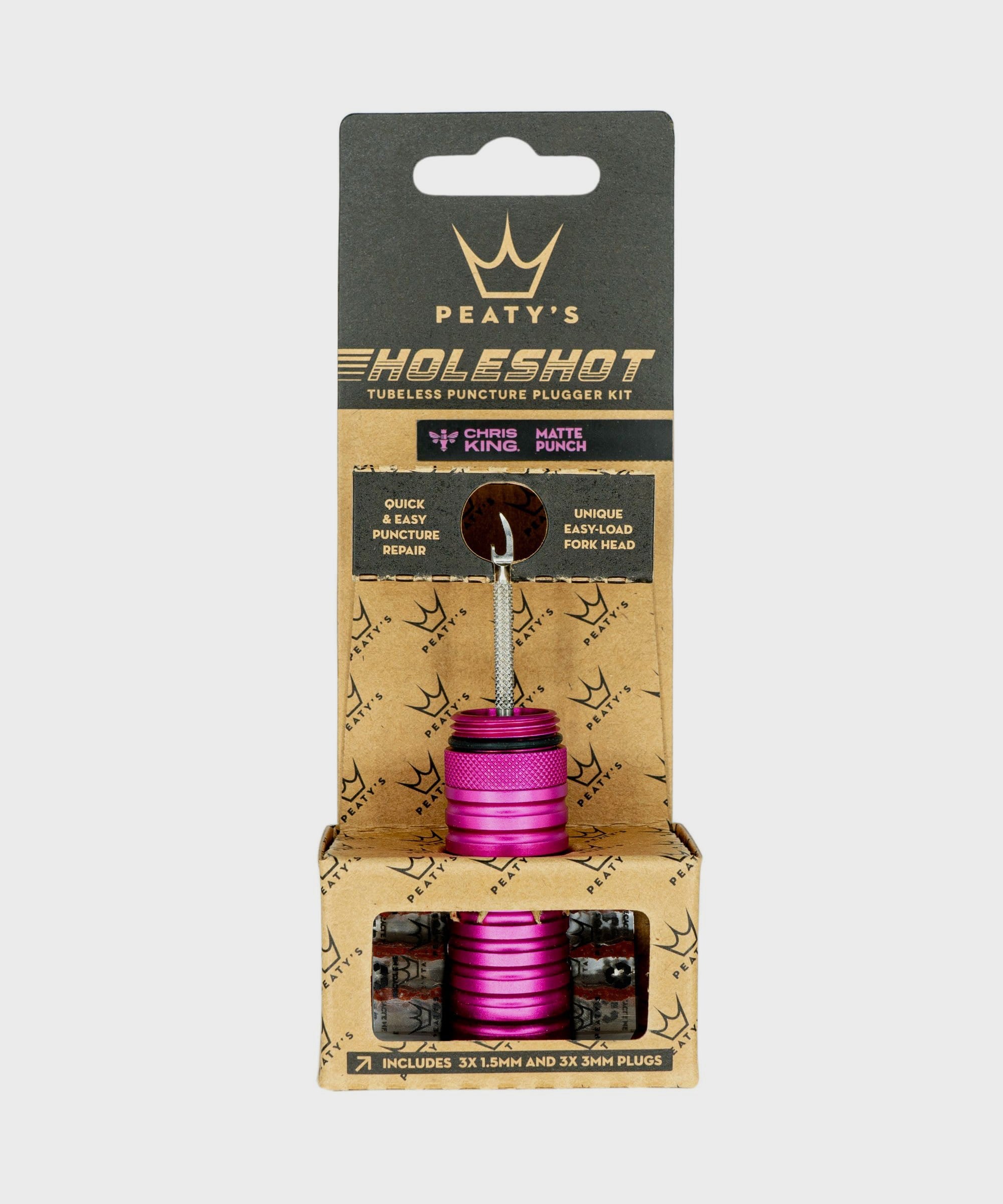 Peaty's Holeshot Tubeless Puncture Plugger Kit