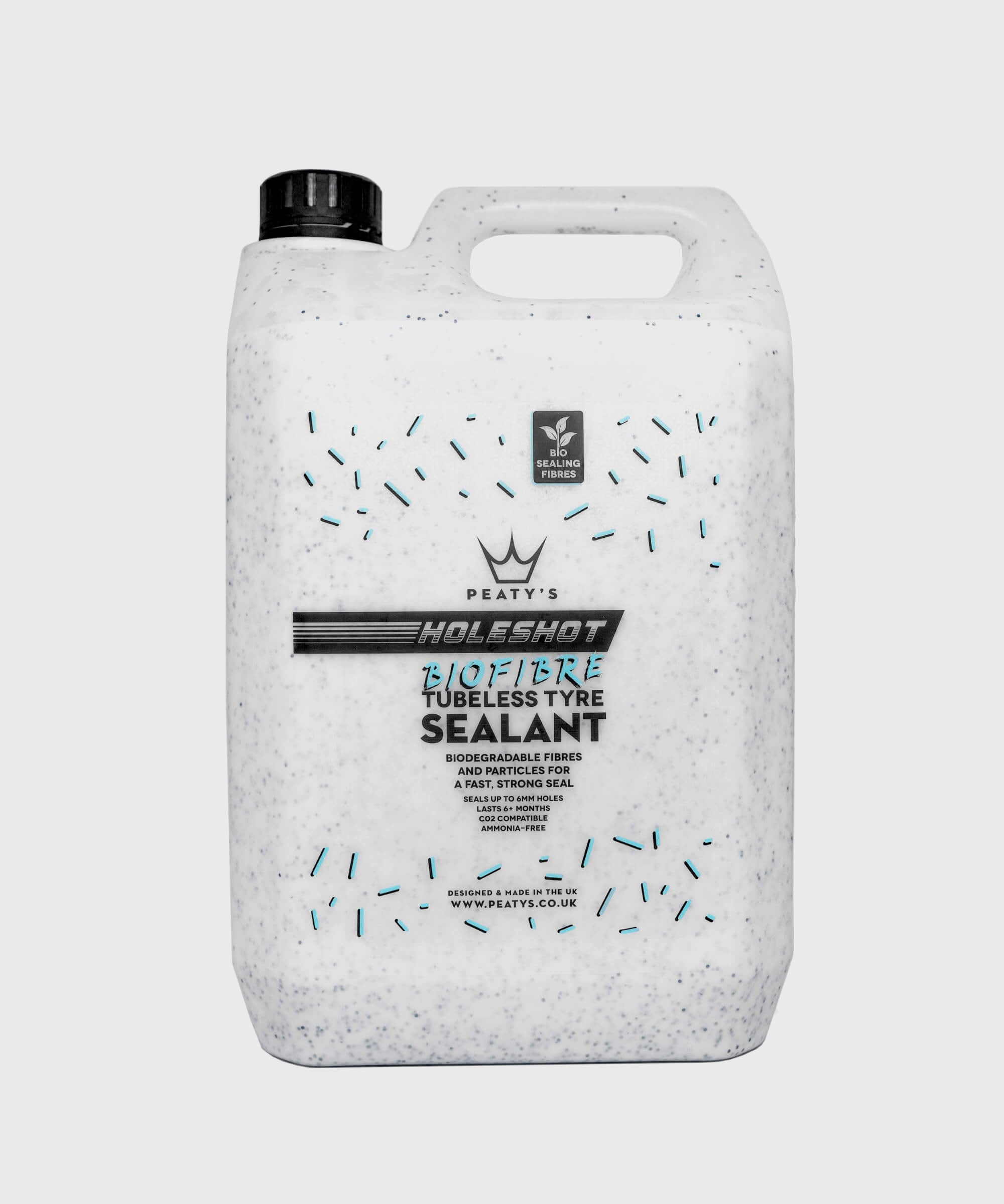 Peaty's Holeshot BioFibre Tubeless Tyre Sealant