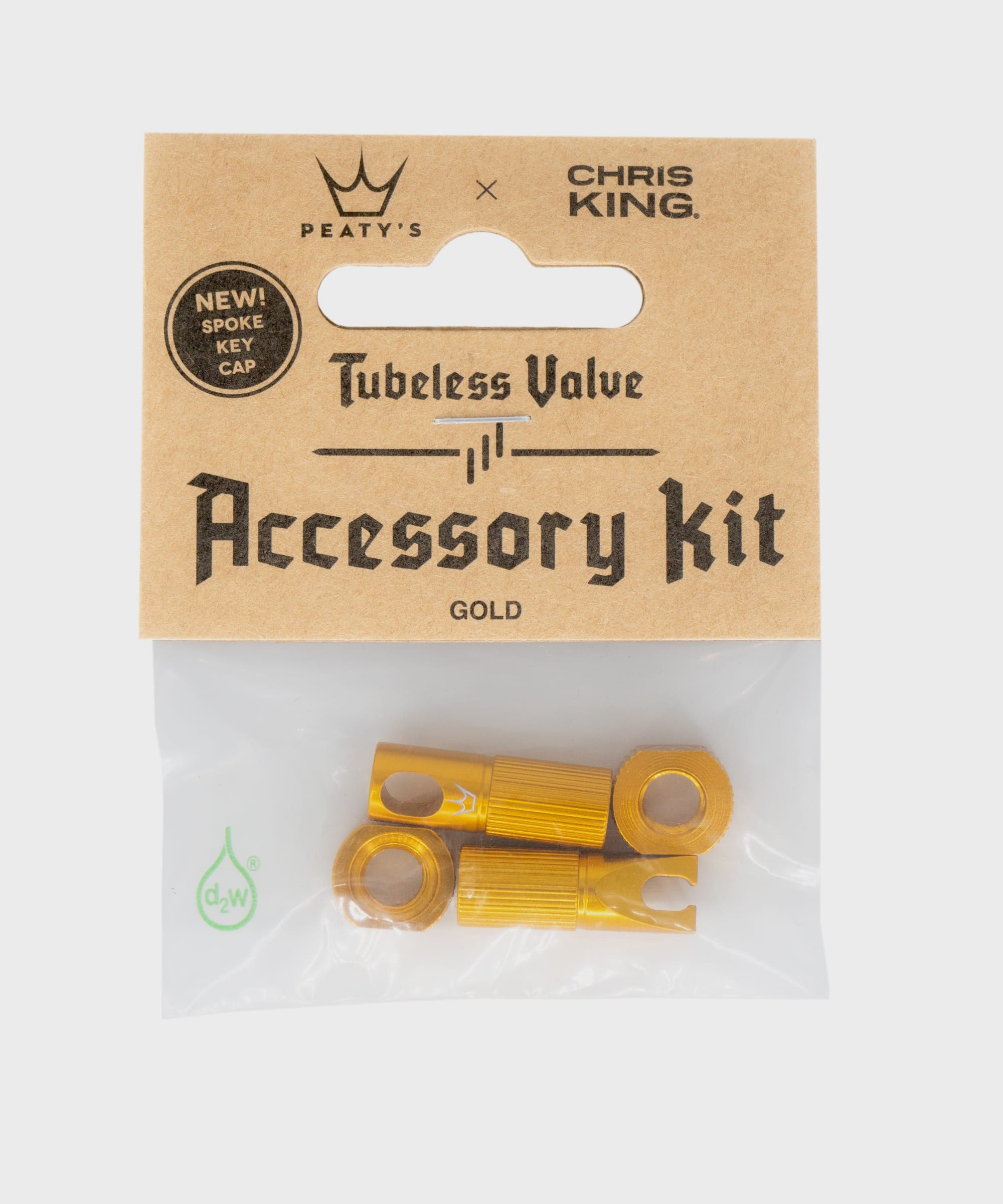 Peaty's x Chris King Tubeless Valve Accessory Kit