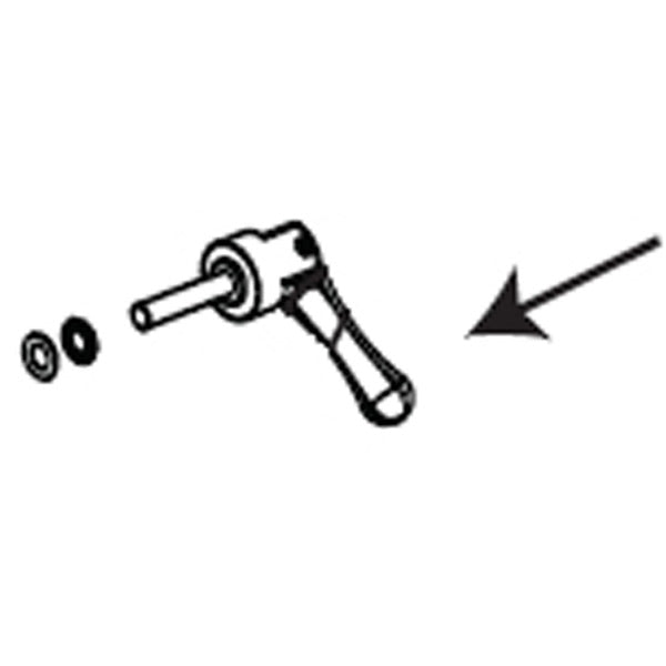 Park Tool 1793  | Power2Cycle Composite top tube swing handle PCS | Power2Cycle10/ 11