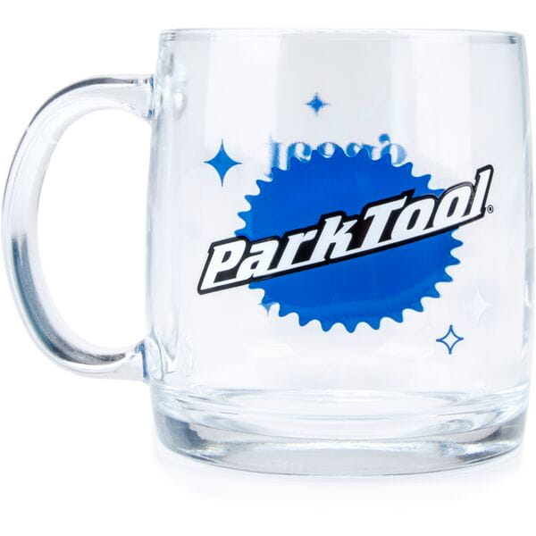 Park Tool 7  | Power2Cycle Glass Mug With Park Tool Logo