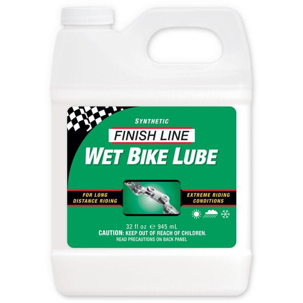 Finish Line Wet Chain Lube (Cross Country)  | Power2Cycle 1 US gallon / 3.8 litres