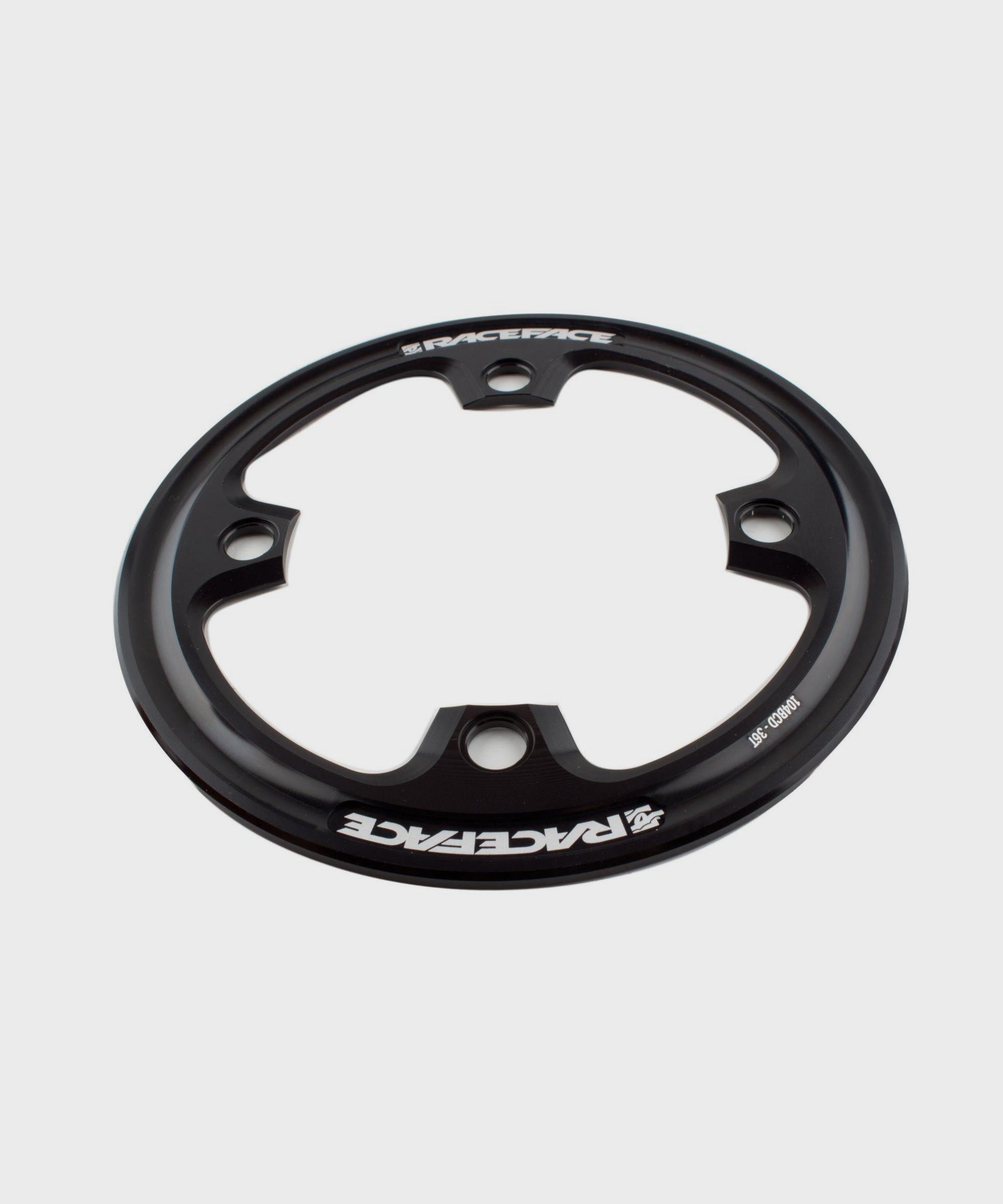 Race Face Offset Coloured Bashguard Black