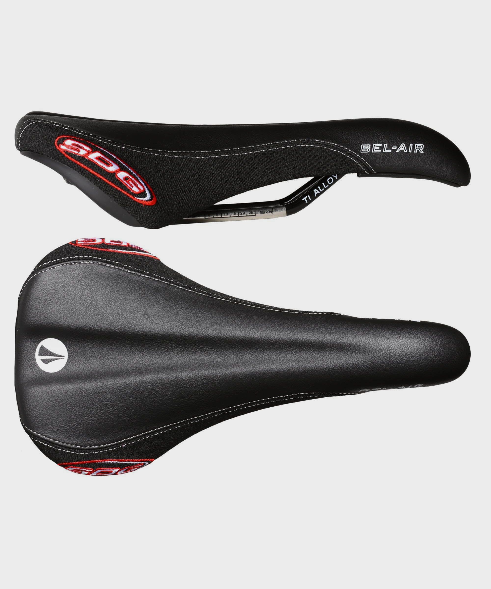 SDG Bel Air Ti | Power2CycleAlloy Rail Saddle