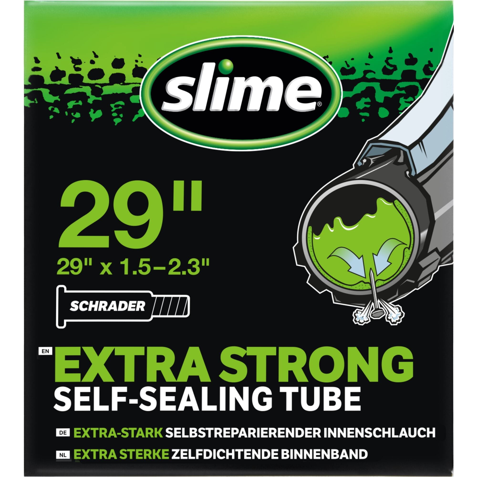 Slime Smart Tube  | Power2Cycle 29 x 1.50 | Power2Cycle2.30 inch  | Power2Cycle Schrader Valve
