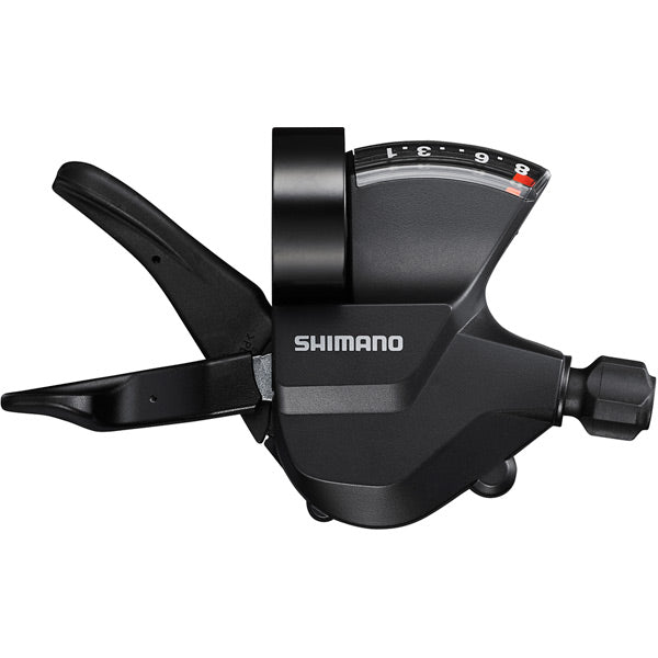 Shimano 8R shift lever, band on, 8 | Power2Cyclespeed, right hand