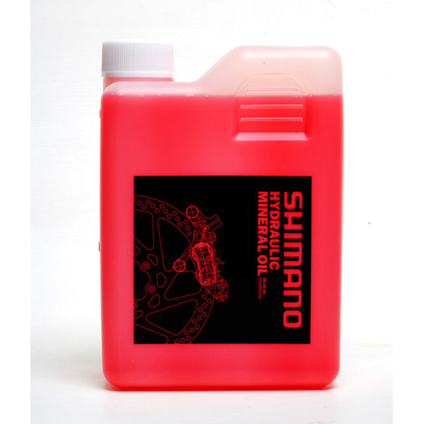 Shimano Spares Mineral oil 1 litre, red