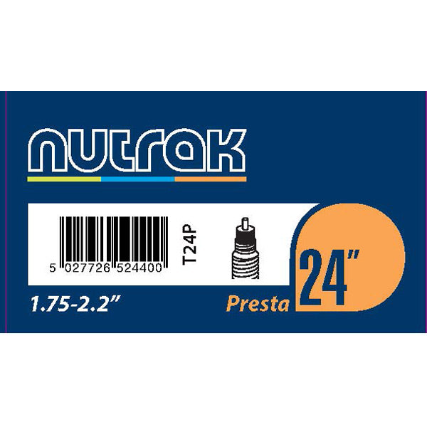 Nutrak 10 1/2 x 1 7/8 inch (270 x 47 | Power2Cycle203) Schrader inner tube with 45 degree valve