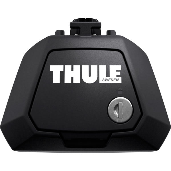 Thule Evo Raised Rail foot pack for cars with roof rails, pack of 4