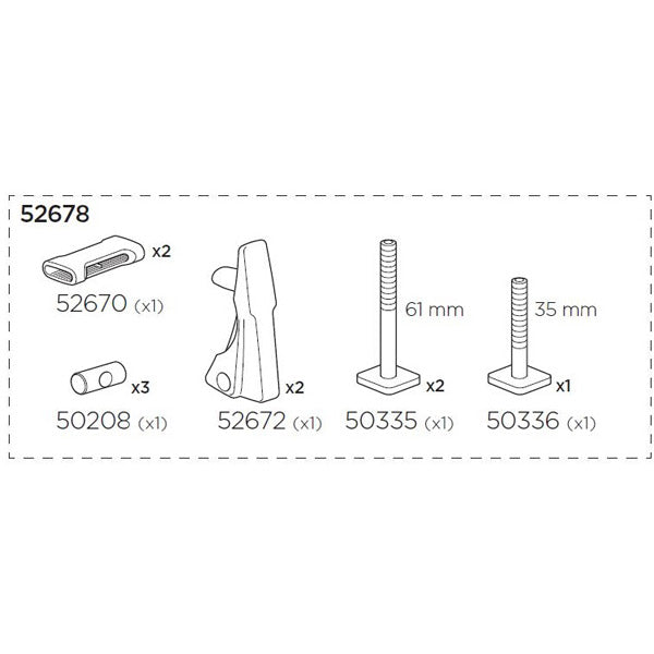 Thule Assembly parts bag for 598