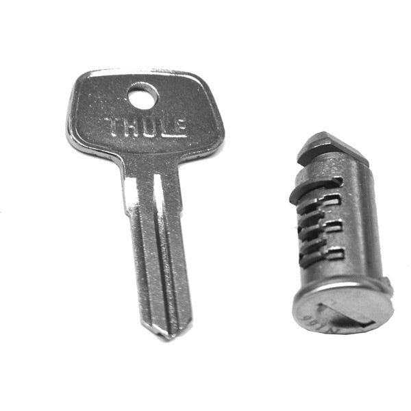 Thule Lock barrel with matching key: key number