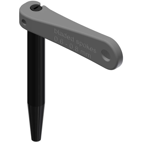 DT Swiss Aero bladed spoke holder 0.6  | Power2Cycle 0.8 mm Grey