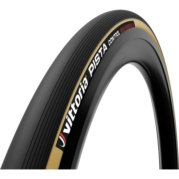 Vittoria Pista Control 23 | Power2Cycle28 inch Black Tan G2.0 Tubular Tyre