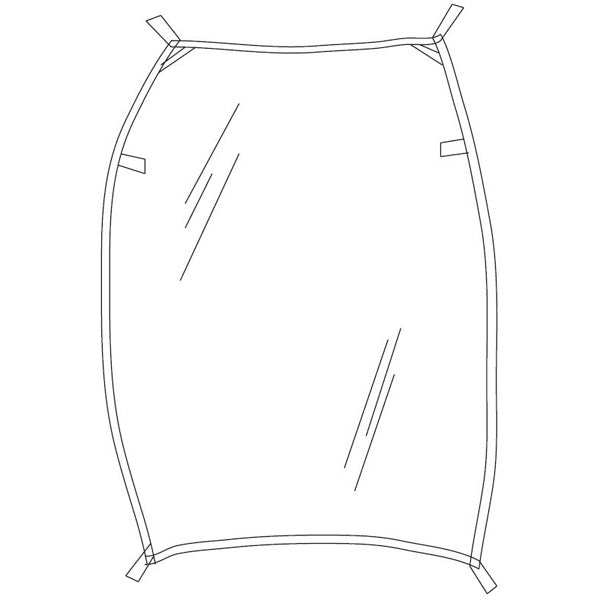 Thule Chariot weather cover, double for 2017+