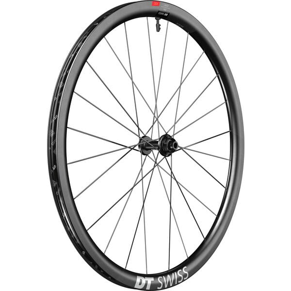 DT Swiss ERC 1100 DICUT disc brake wheel, carbon clincher 35 x 22 mm, front