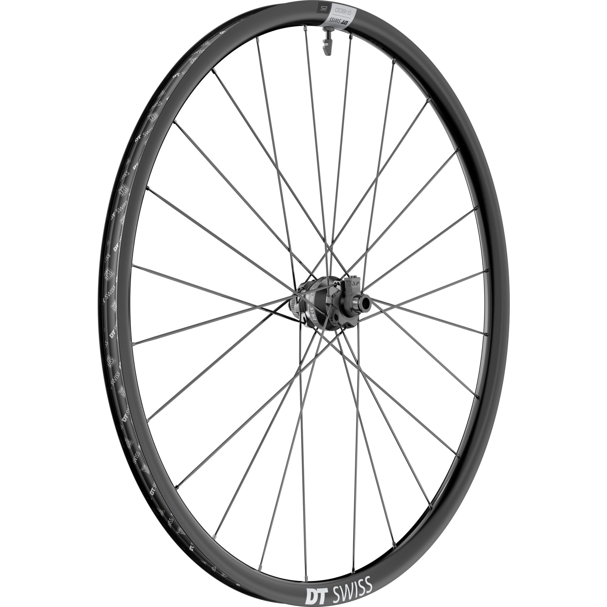 DT Swiss G 1800 SPLINE disc brake wheel, clincher 25 x 24 mm, Dynamo, 700c front