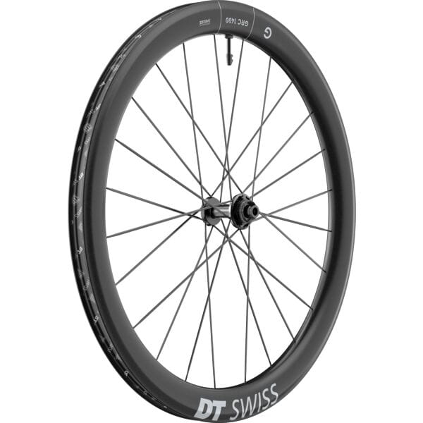 DT Swiss GRC 1400 DICUT disc brake wheel, carbon clincher 50 x 24 mm, 700c front