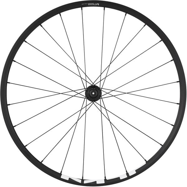 Shimano MT500 MTB wheel, 27.5 in (650b), Q/R front, black