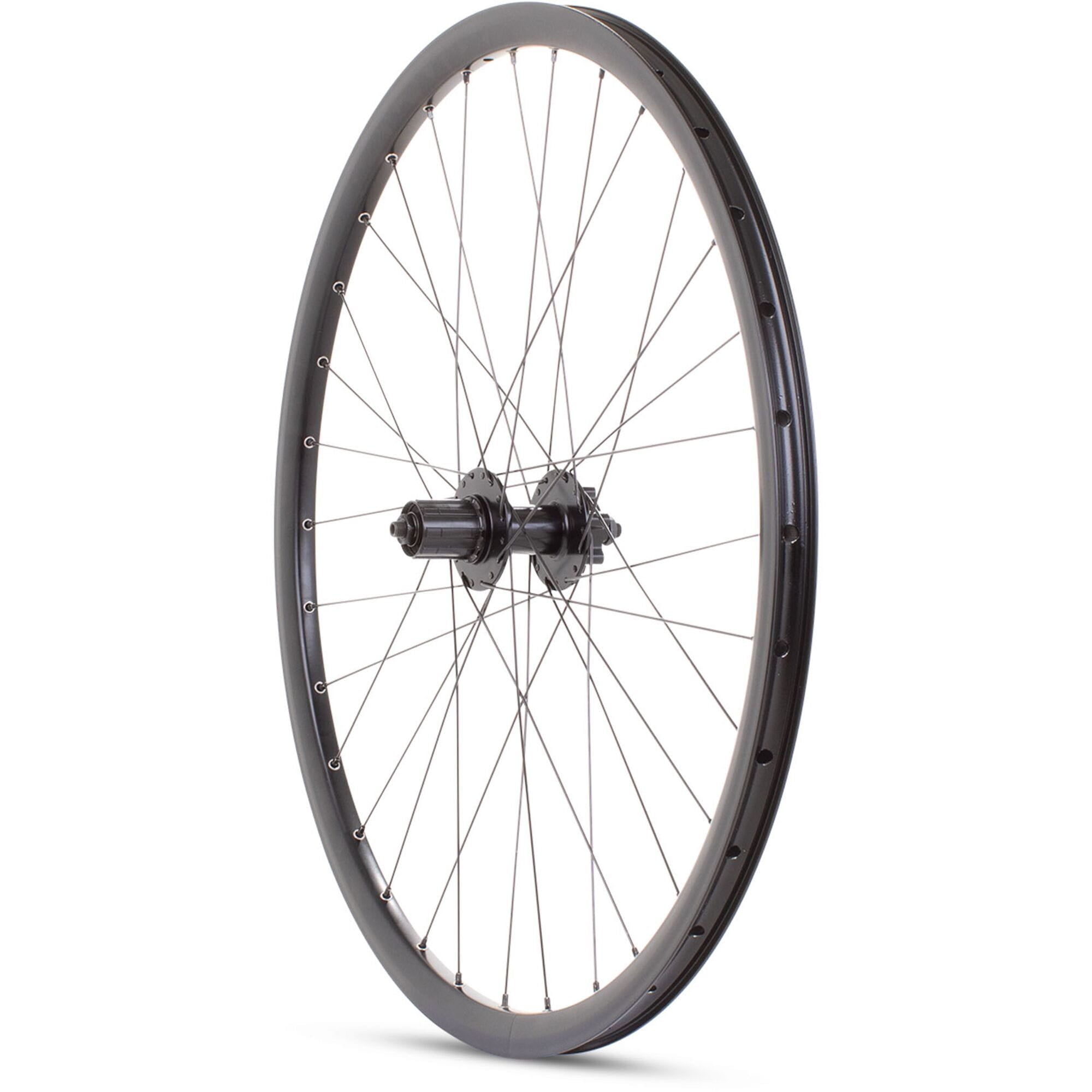 M Part Wheels Gravel/MTB Rear Wheel Shimano QC400 6B Hub QR 135mm 650B/27.5 inch TLR Rim blkk