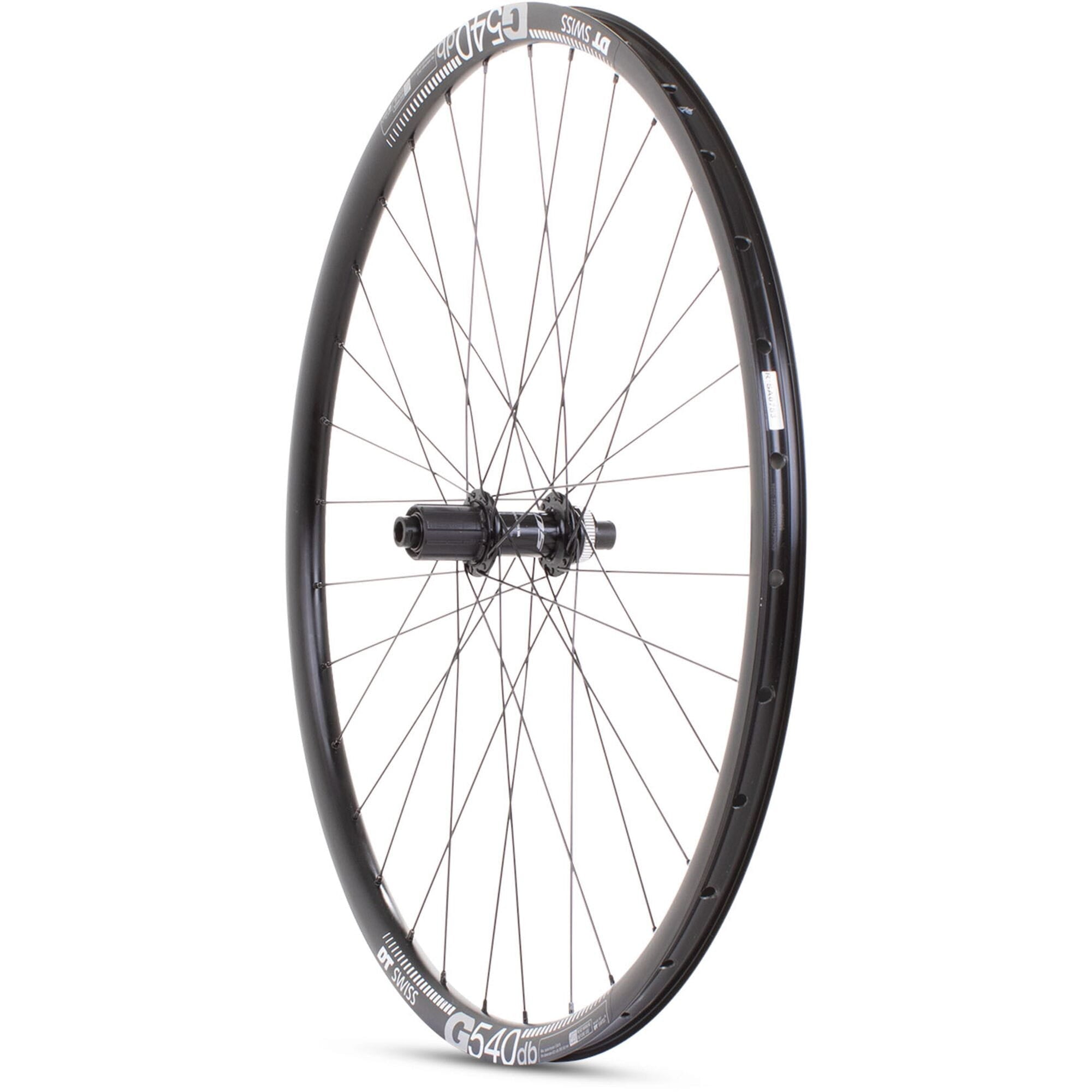 M Part Wheels Gravel Rear Wheel Shimano 105 CL Hub TA 142x12 G 540 Rim TLR black 700c