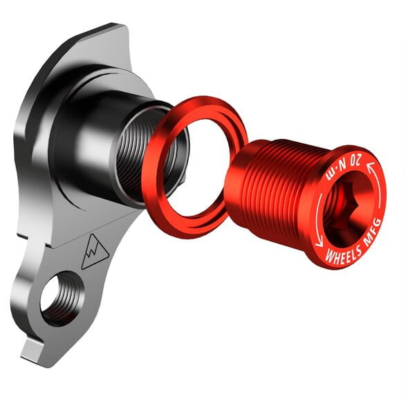 Wheels Manufacturing Replaceable Derailleur Hanger / Dropout 404 | Power2Cycle1  | Power2Cycle Red Bolt  | Power2Cycle UDH
