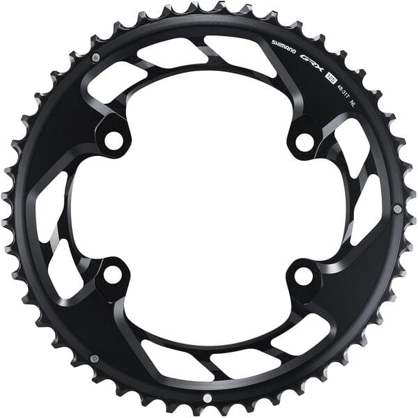 Shimano GRX 2 GRX 12 speed double outer chainring 48T | Power2CycleND, for 48 | Power2Cycle31T