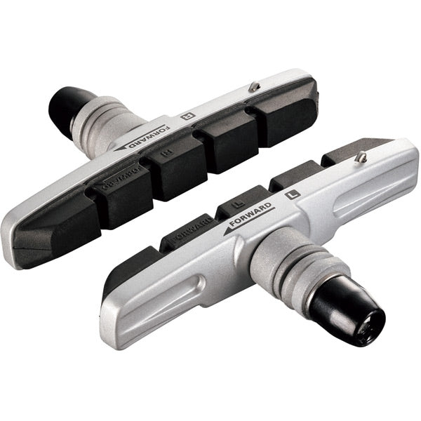 Shimano M70CT4 BR | Power2CycleT610S cartridge type threaded brake shoe, alloy rims, pair