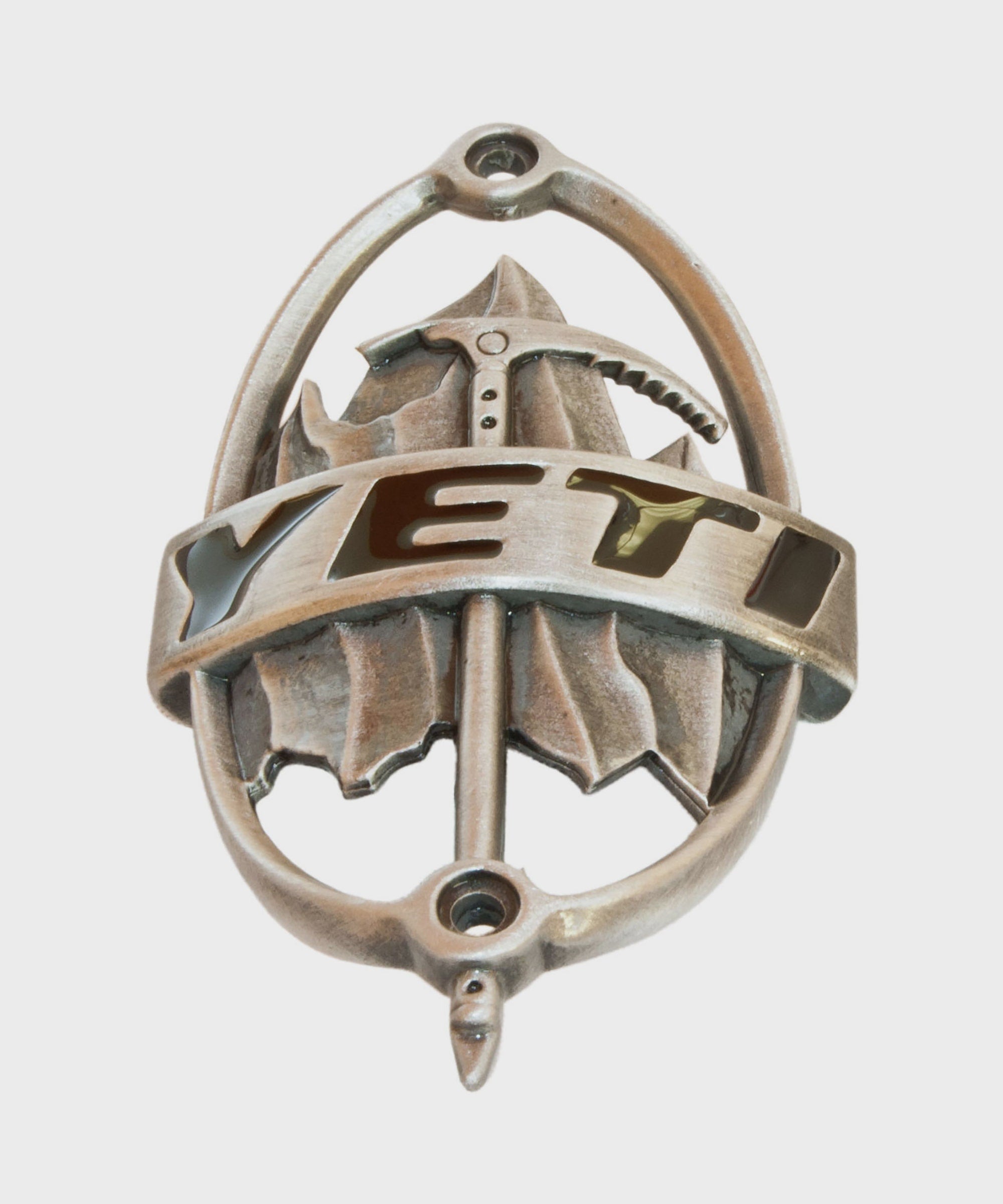 Yeti Ice Axe Head Badge